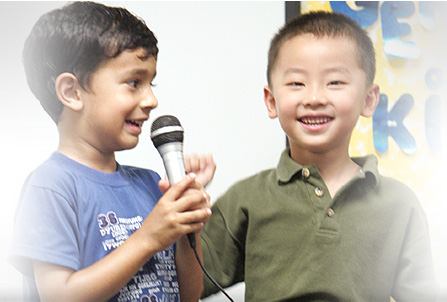 private and group classes for children to develop public speaking and confidence.